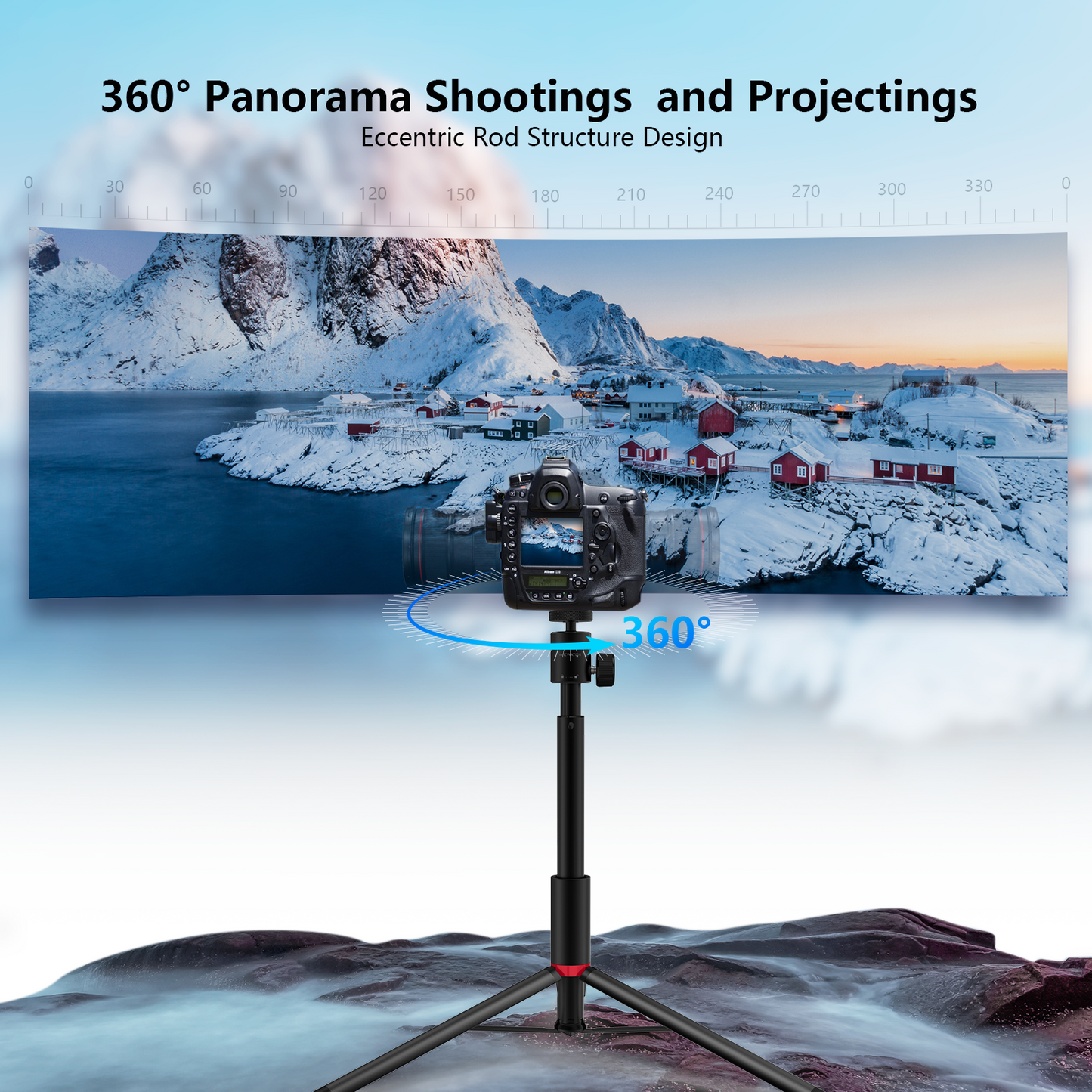 PS201 Projecteur réglable portable léger 31" en alliage d'aluminium pour Dice et Vogue Pro